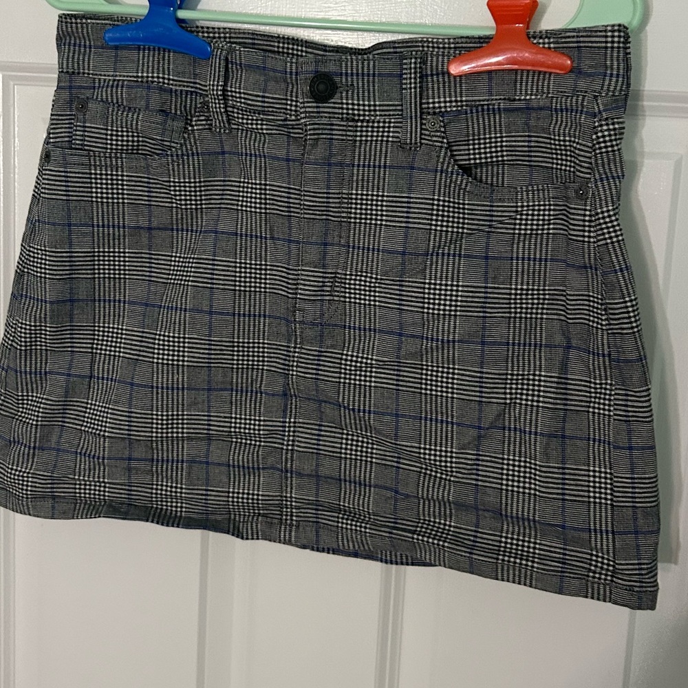 American Eagle Plaid Mini Skirt